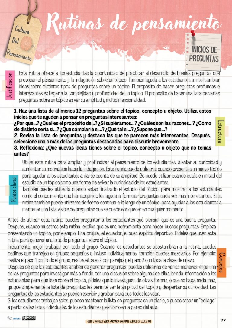 Inicios de preguntas