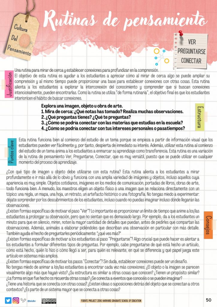 ver preguntarse conectar