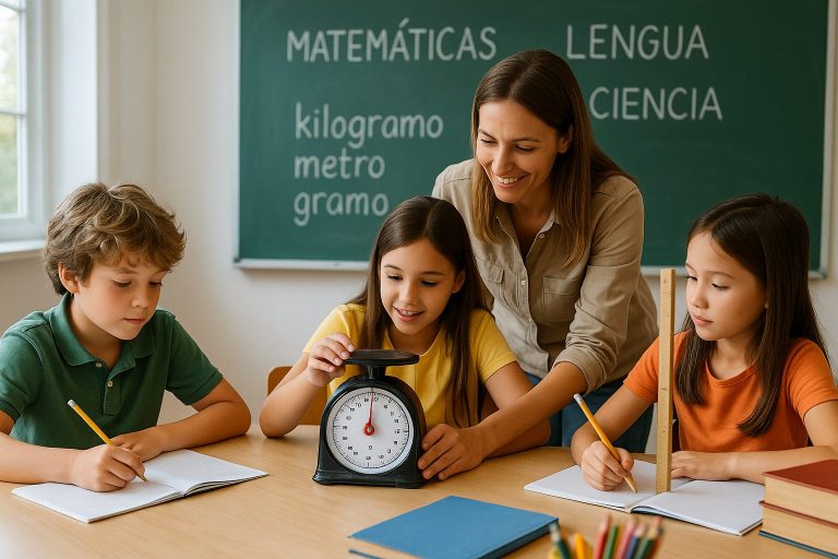 Trabajar las unidades de medida. Midiendo las familias