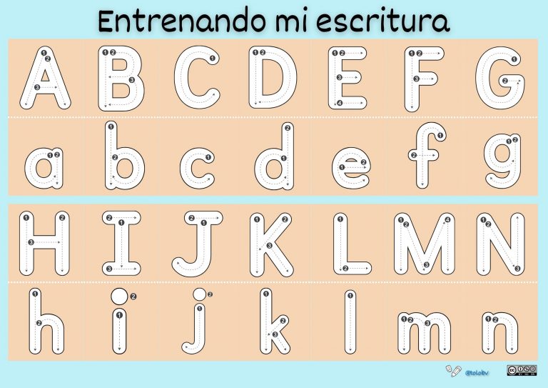 Entrenando la grafomotricidad