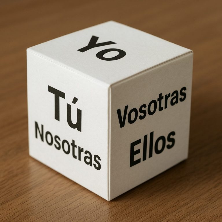 Cubos gramaticales: juega y aprende oraciones