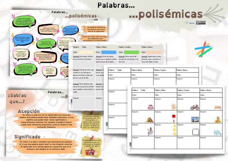 Palabras polisémicas.