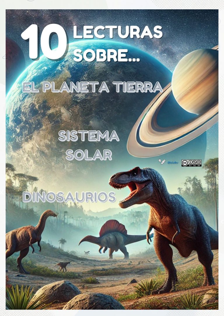 10 Lecturas sobre el planeta Tierra, el sistema solar y los dinosaurios