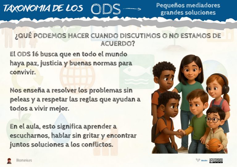 Bloom y el ODS 16: pequeños mediadores.