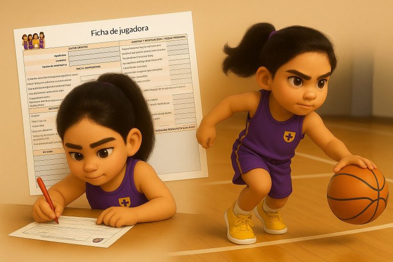 Ficha personal. Conocer antes de entrenar: la clave en minibasket