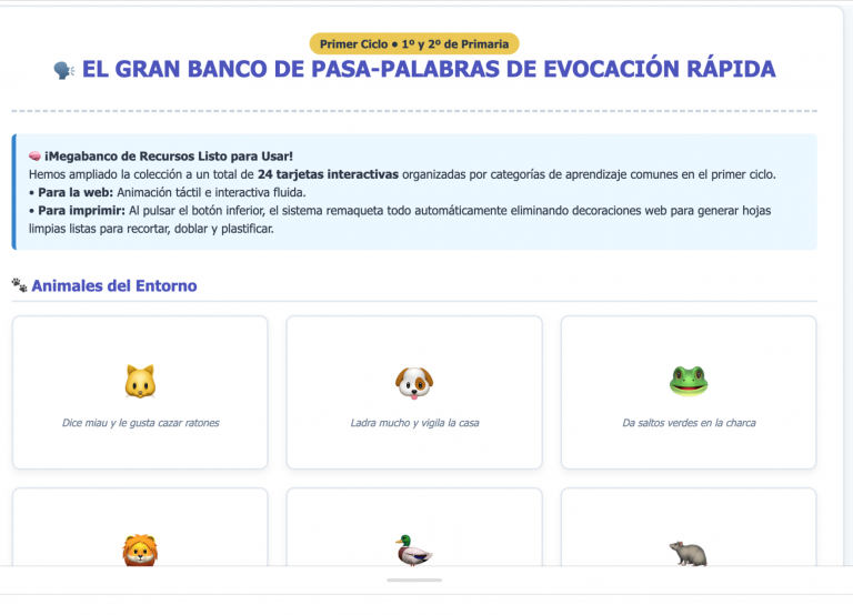 Pasapalabras: juego interactivo para exprimir el léxico