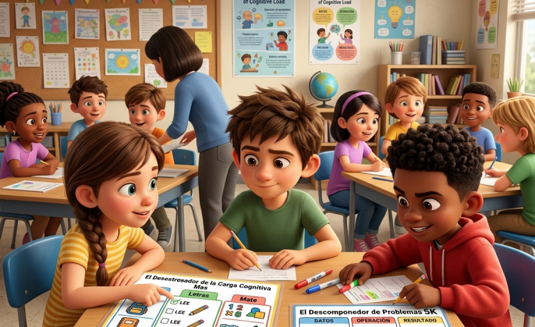 Carga cognitiva: vacía la memoria RAM de tu clase